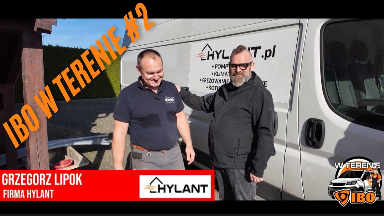 IBO W TERENIE #2 z firmą Hylant. Montaż pompy ciepła YORK  z produktami IBO.