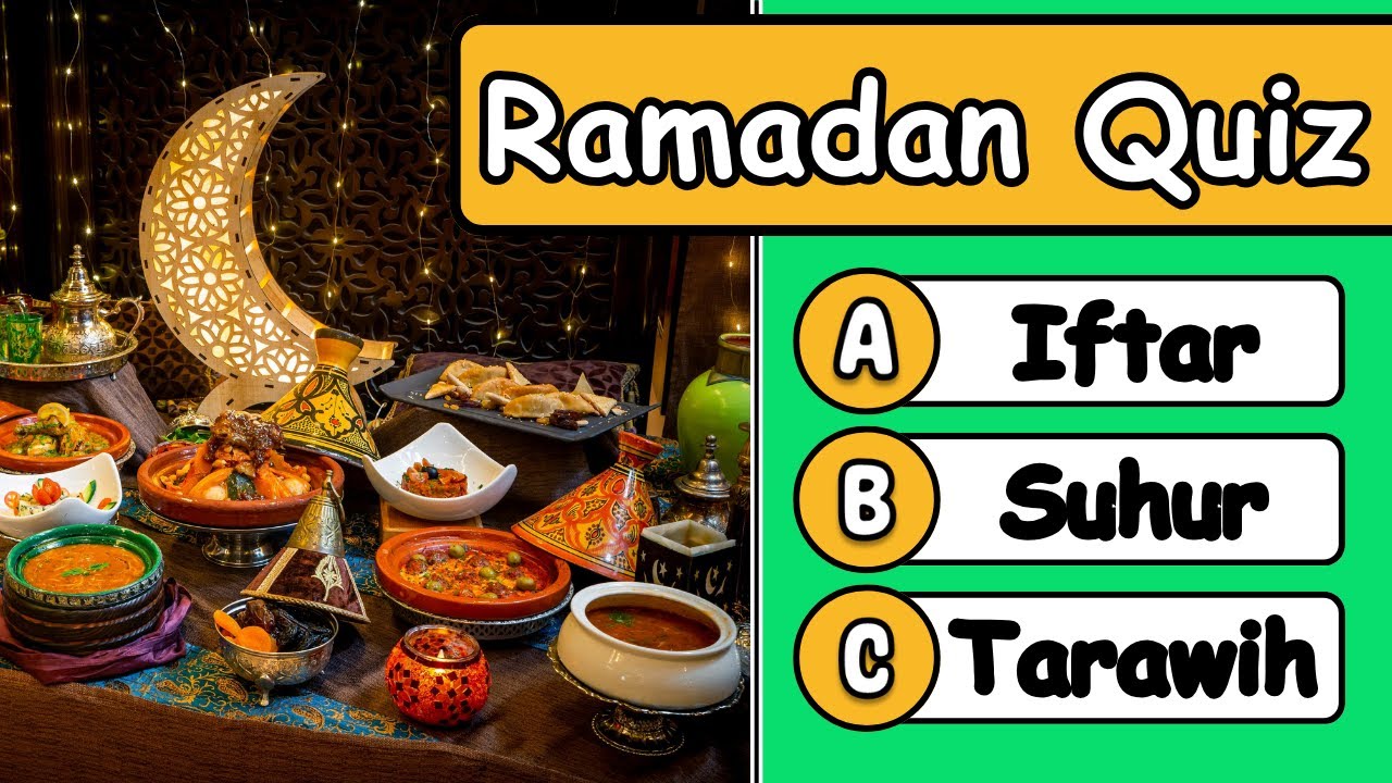 🌙 Ramadan Quiz Questions and Answers | Islamic Quizzes 🕋🤲