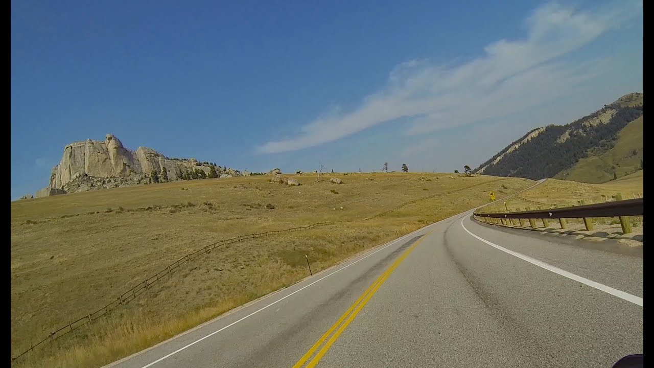 Wyoming Motorcycle Ride:  Bighorn Scenic Byway, Burgess Junction to Ranchester