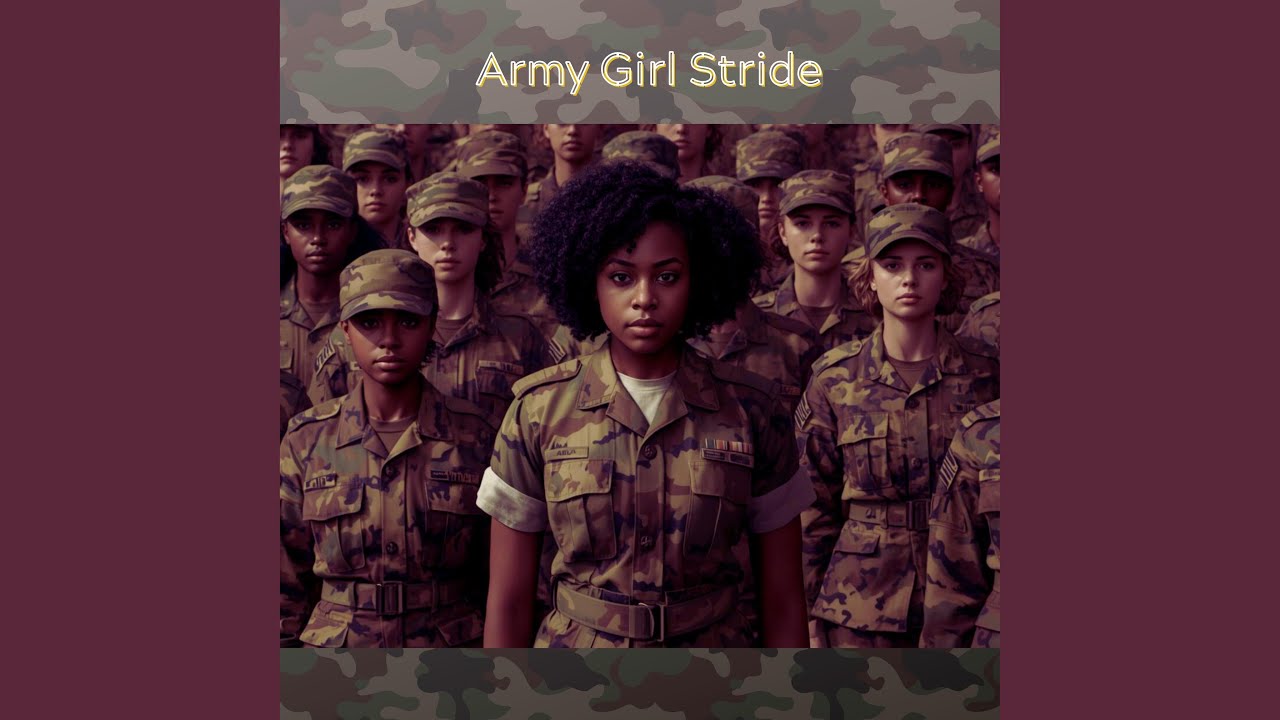 Army Girl Stride