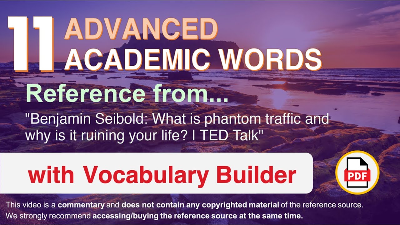 11 Advanced Academic Words Ref from 