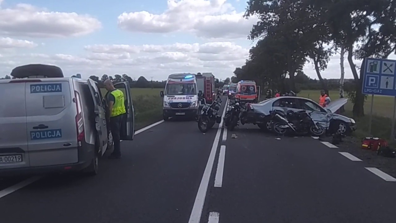 Śmiertelny wypadek motocyklisty pod Miłosną