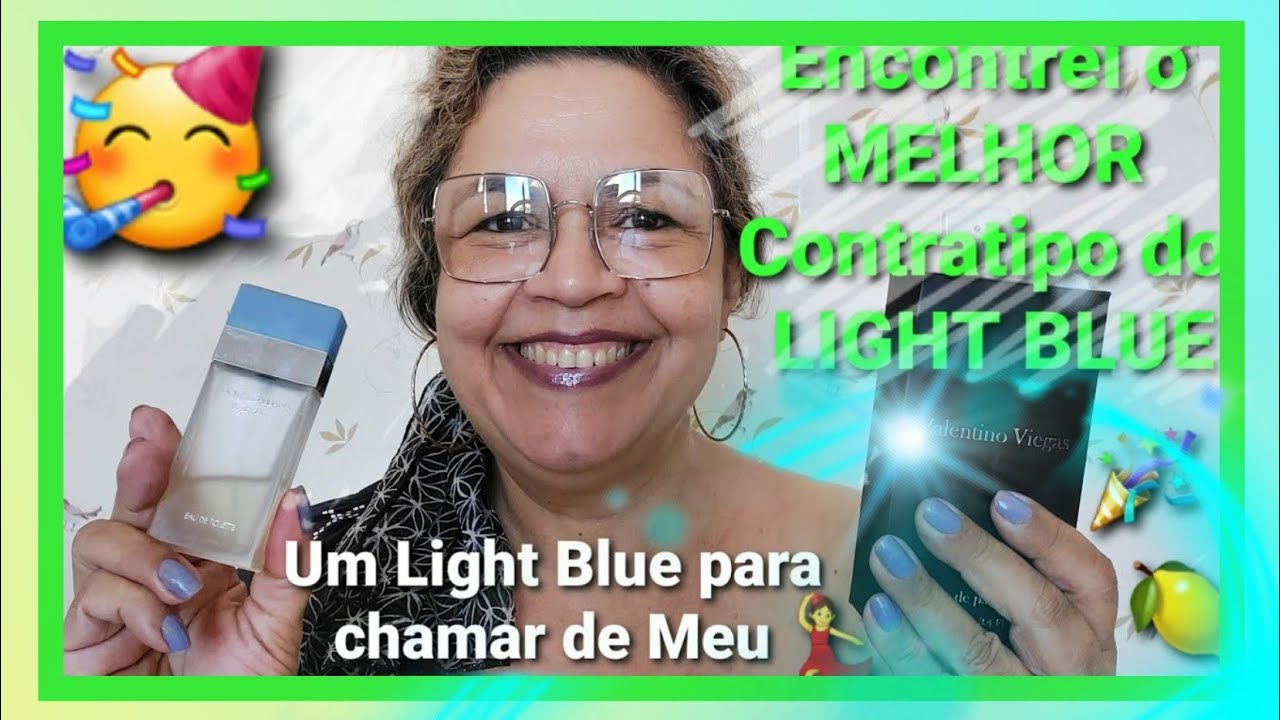 Light Blue Valentino Viegas Resenha Contratipo. Um Light Blue pra chamar de MEU! 🍋🎉💃🥳 Vem Ver!