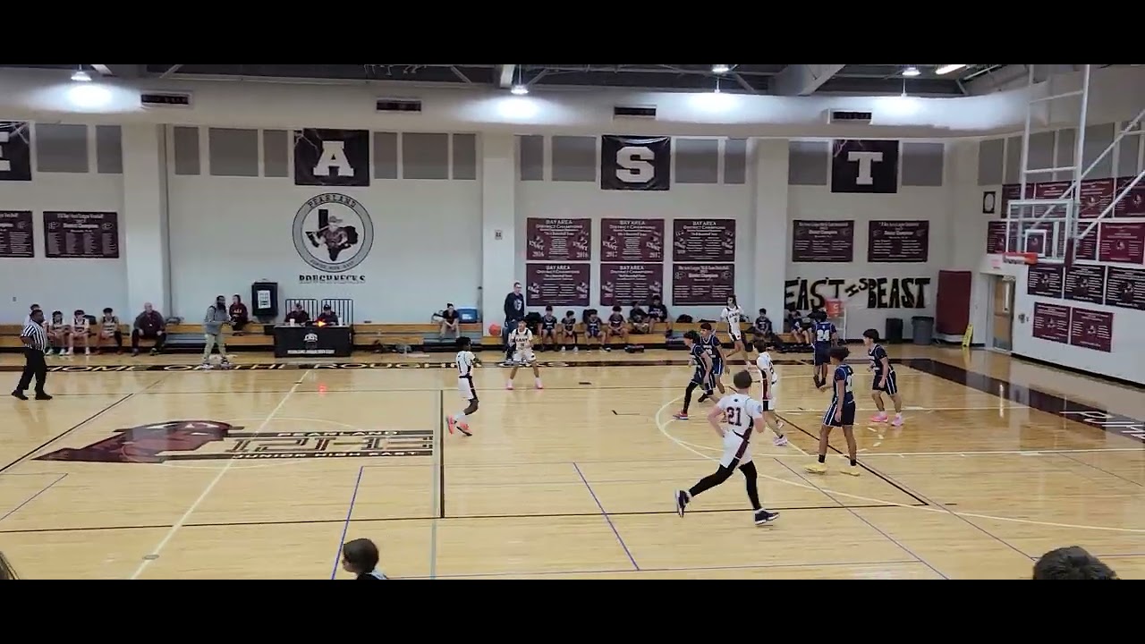 #kingboyer23 (part 1) Pearland East jr high 8th grade vs Deepwater