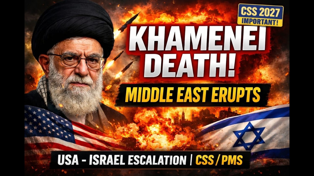 Post Khamenei Iran: Iran's Uncertain Future and a New Middle East Order. #csspms #iranisraelwar