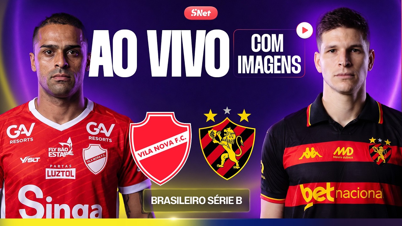 VILA NOVA X SPORT: AO VIVO E COM IMAGENS | RODADA 20 | S&Eacute;RIE B