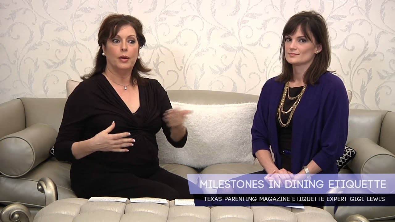Texas Parenting Magazine - Milestones in Dining Etiquette