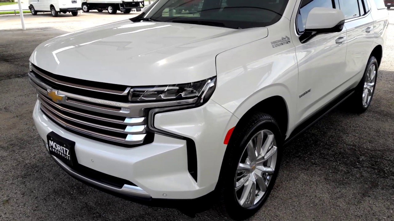 2021 Chevrolet Tahoe High Country Start up engine and full review