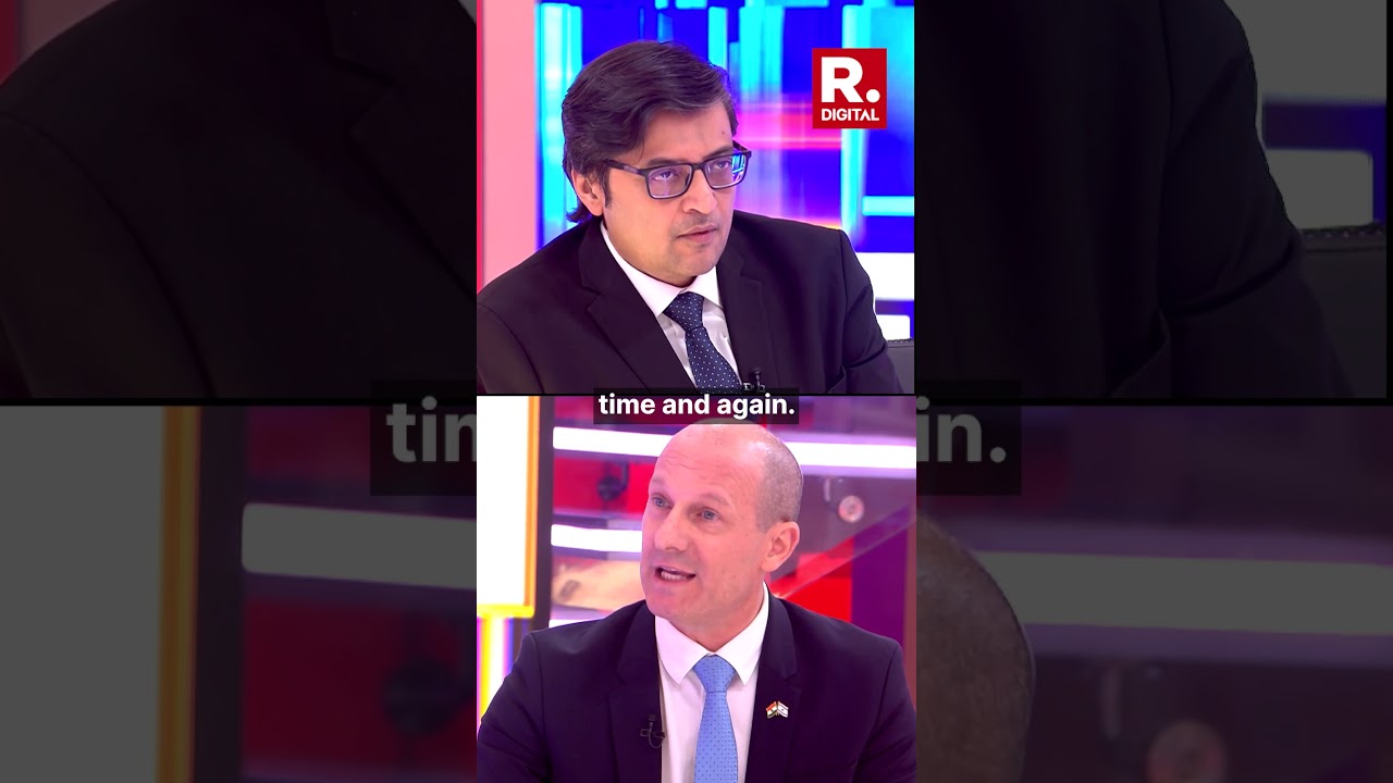 Arnab przesłuchuje izraelskiego wysłannika w sprawie potencjału nuklearnego Iranu