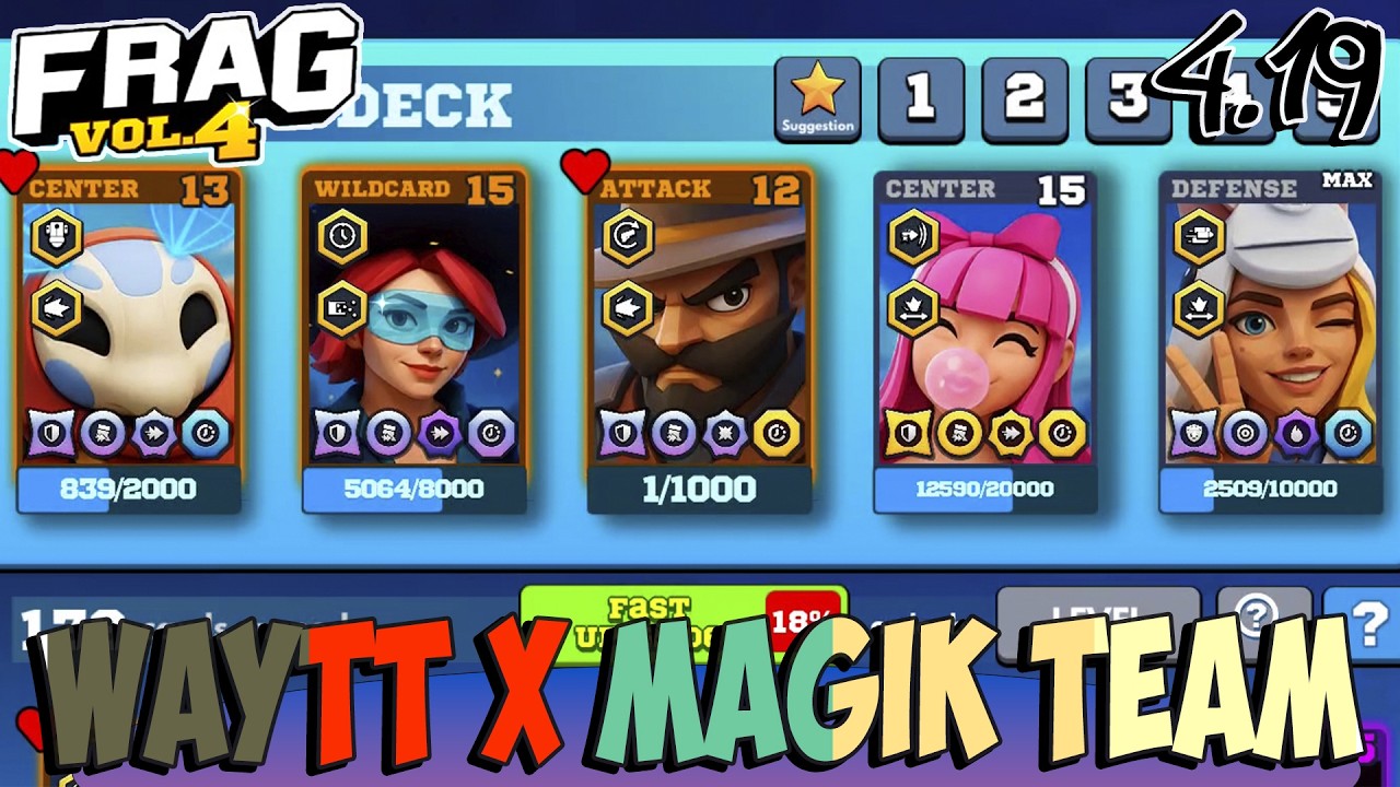 FRAG Pro Shooter - Waytt x Magik team🐦‍🔥4.19 Gameplay Walkthrough🔥(iOS,Android)