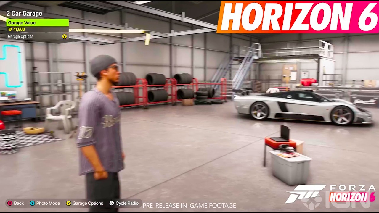 Forza Horizon 6 Gameplay - Car Customization & Amazing Customizable Garage!
