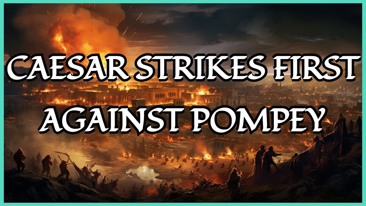 Caesar VS Pompey | Siege of Massilia And Battle of Ilerda | Caesar's Civil War EP02