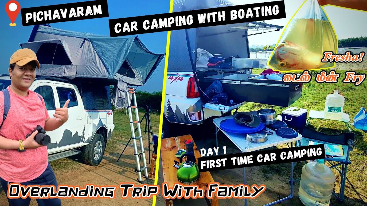 TamilNadu Trip Started With Truck Camper | 2275 km Family Trip | Best place For Camping Near Chennai