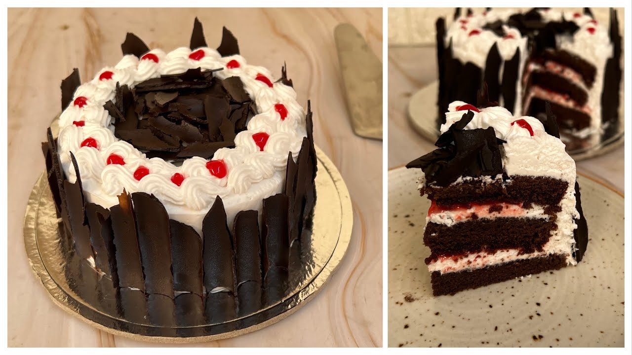 Black Forest Cake Without Cherry Compote | Only 200 Rs For 650 gm Cake | Cake | Black Forest Cake