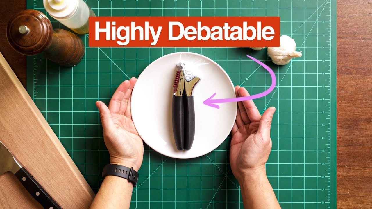 Are Garlic Presses Really That Bad?