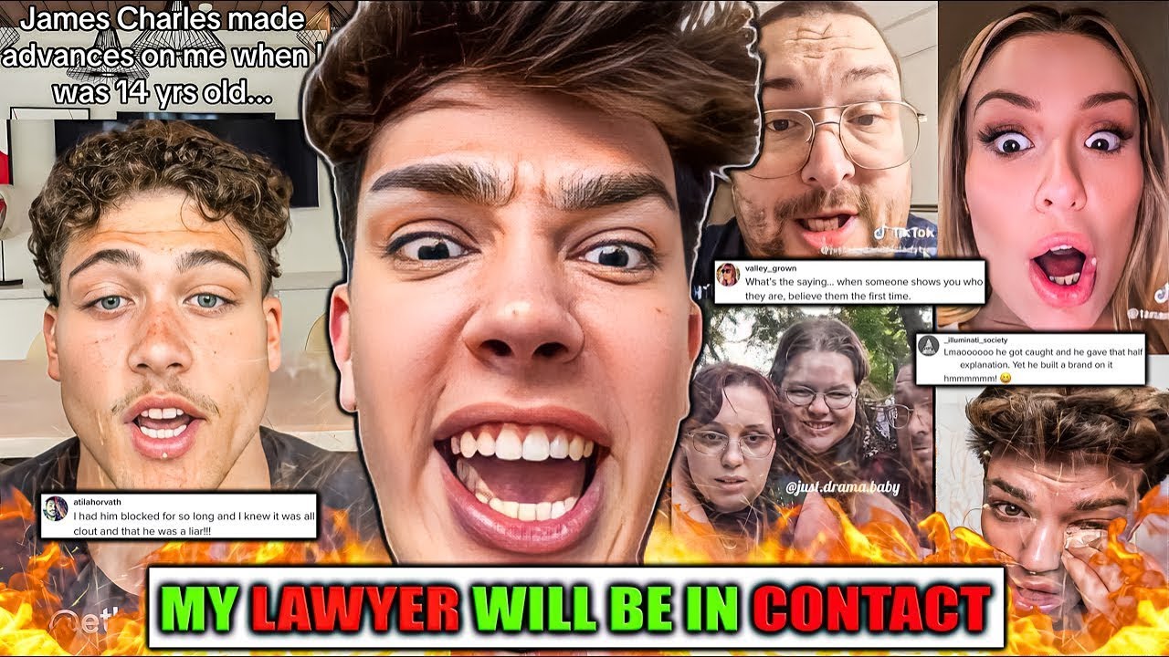 JAMES CHARLES IN MAJOR LEGAL TROUBLE AFTER VICTIM EXPOSES HIM ON TIKTOK