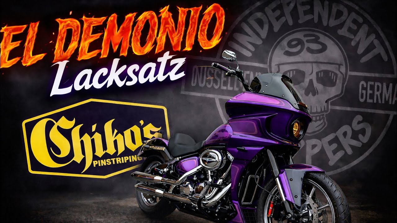💀 EL DEMONIO erwacht – wir holen den Lacksatz bei Chiko ab 😈🔥