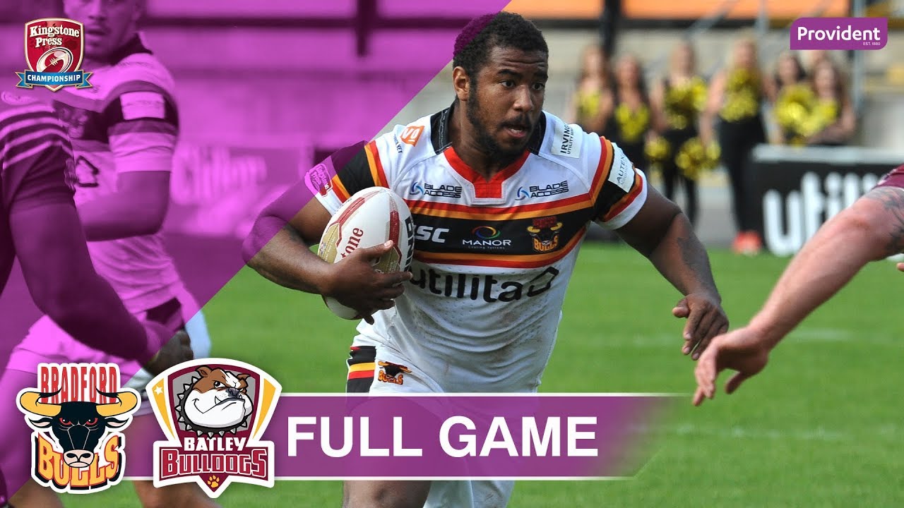 FULL GAME: Bradford Bulls v Batley Bulldogs - 2017