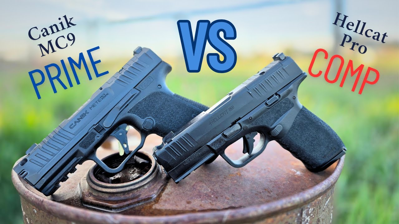 «Canik Mete MC9 Prime против Springfield Hellcat Pro Comp»