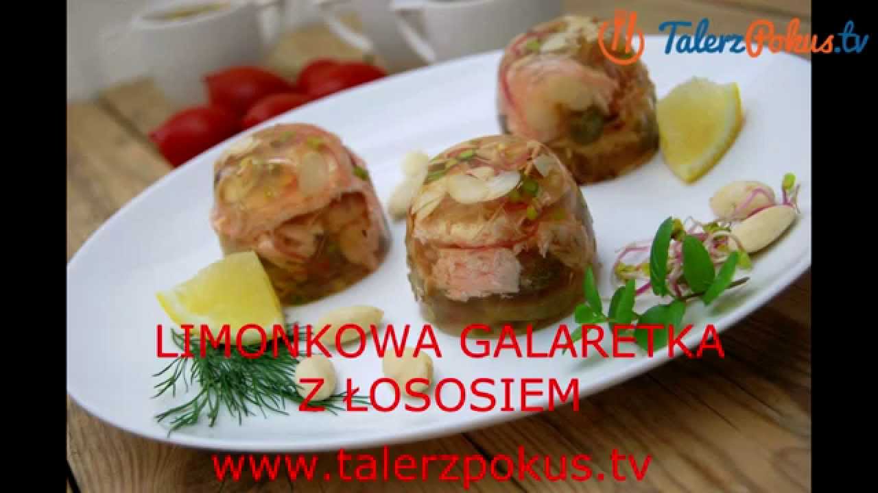 Dietetyczna galaretka z łososiem - TalerzPokus.tv
