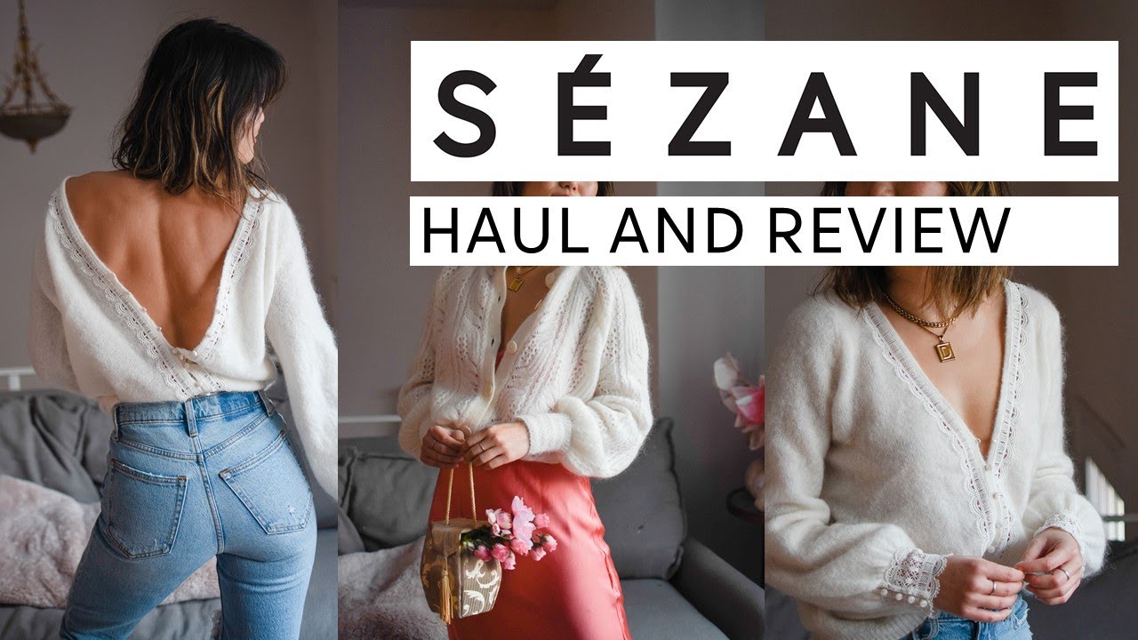 Sezane Haul and Review - Sweaters, Knits, Cardigans - Sezane Try On and Sizing!
