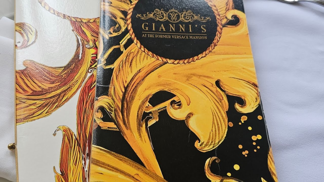Gianni's Restaurant in Versace Mansion - Miami Beach Florida (1 Plate Reviews)