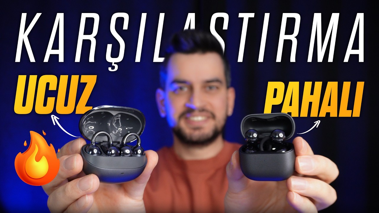 UCUZ vs. PAHALI 🔥 Sanag S8S AI vs. Huawei FreeClip 2 Bluetooth Kulaklık Karşılaştırması