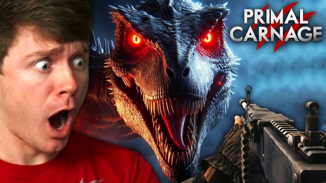 Fighting the ALPHA RAPTOR in PRIMAL CARNAGE!