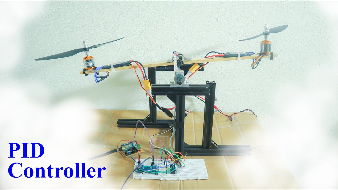 Điều khiển động cơ dùng PID | Hệ cân bằng 2 động cơ | PID Controller