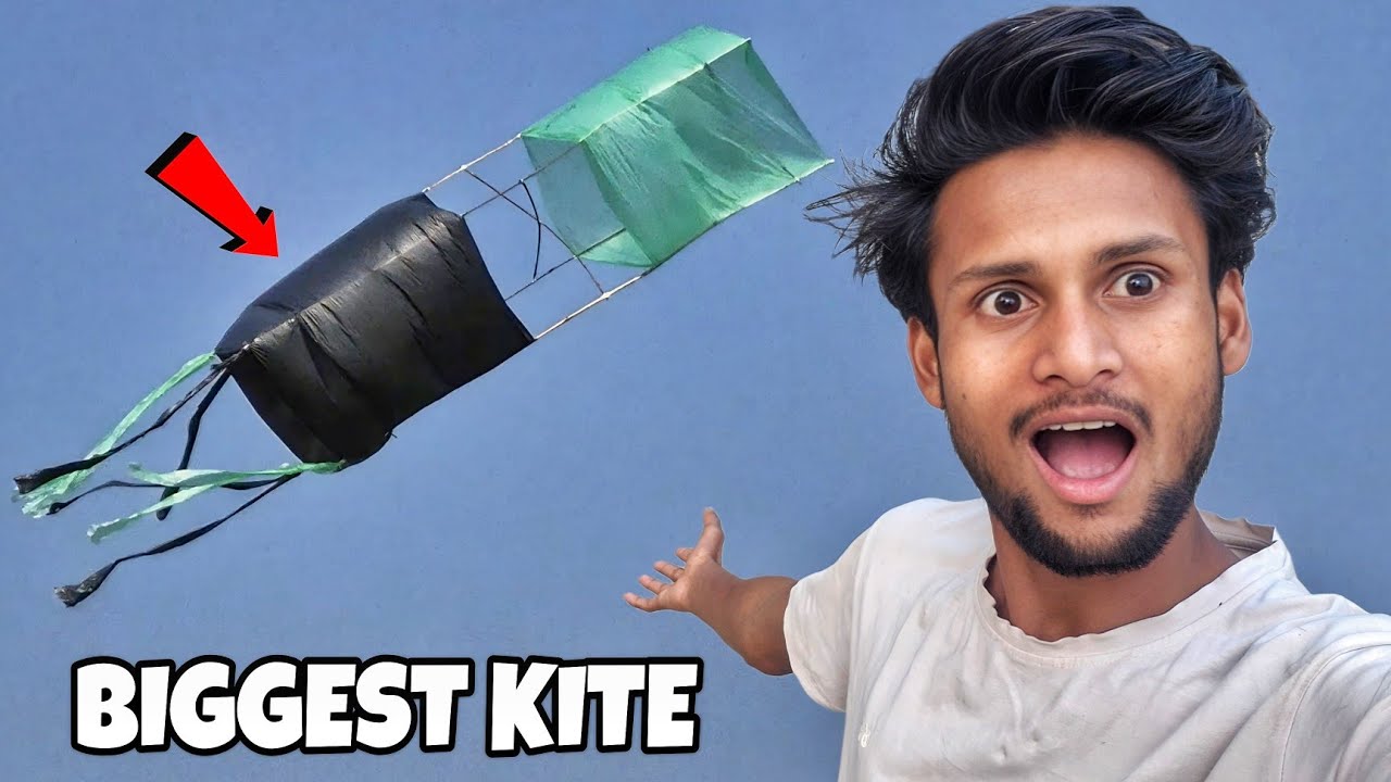 We Made Biggest Box Kite 🪁क्या यह अजीबोगरीब पतंग उड़ पायेगी🤔