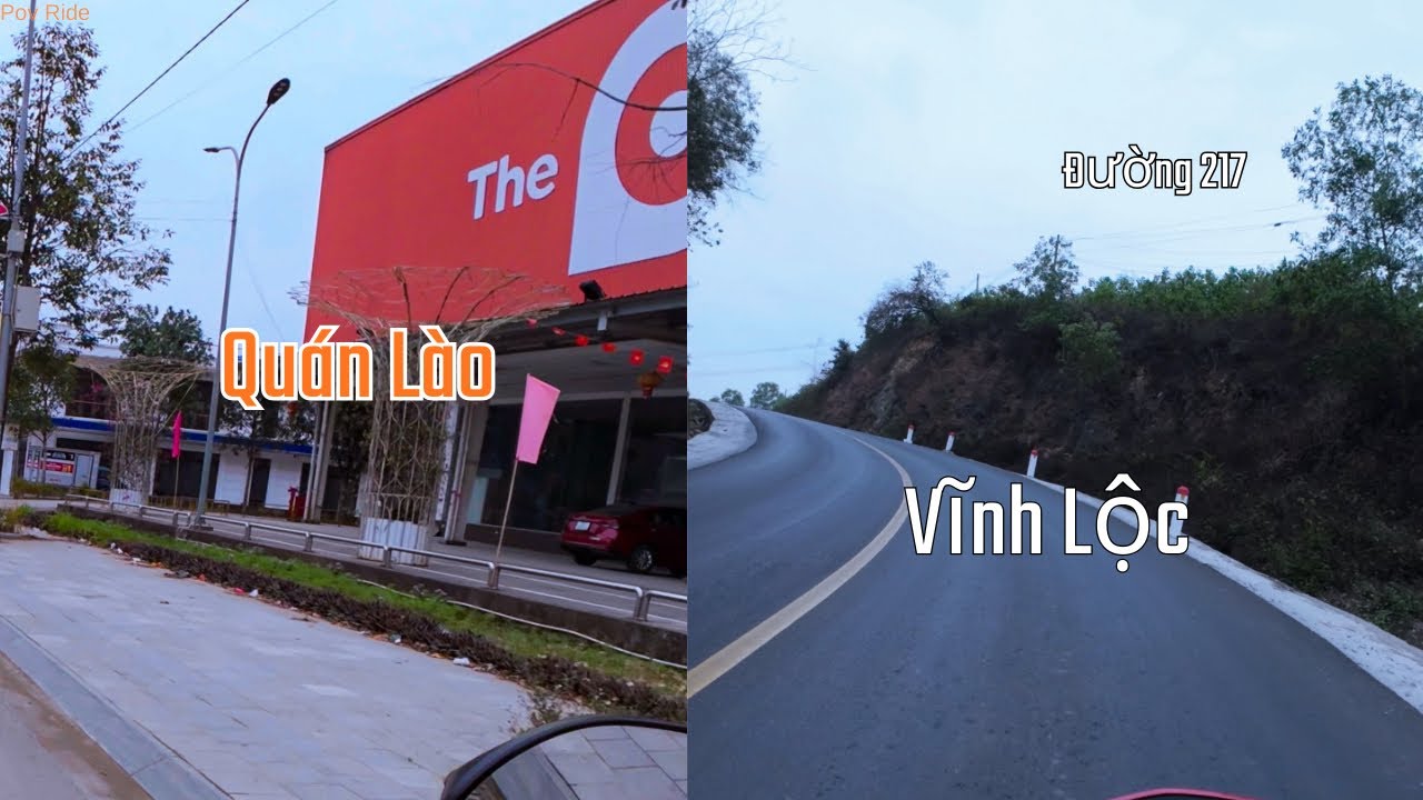 POV Drive |Thanh Hóa: Quán Lào ➤ Vĩnh Lộc | Đường 217