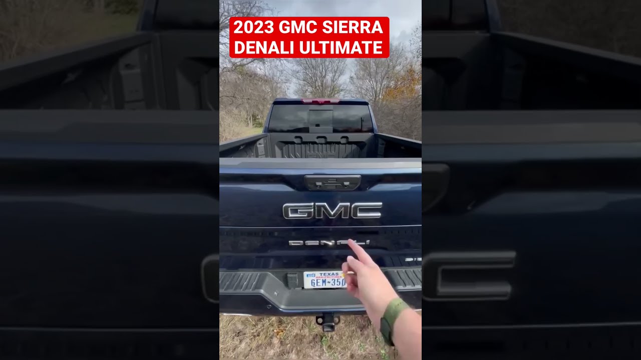 WORLD&rsquo;S 1st Carbon Fiber Bed in the 2023 GMC Sierra         #trucks #new #gmc #sierra #2023