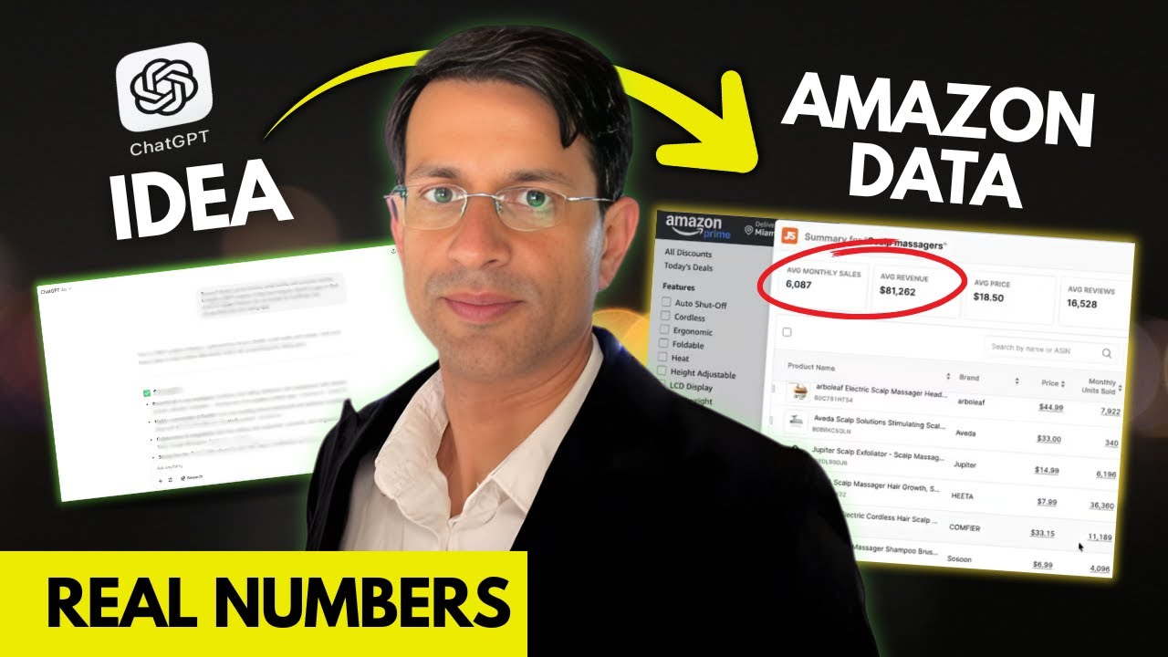 From ChatGPT Idea → Real Amazon Data in Minutes
