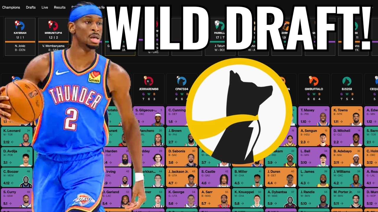 Драфт NBA Best Ball на Underdog 2026! (Двойное ведение)