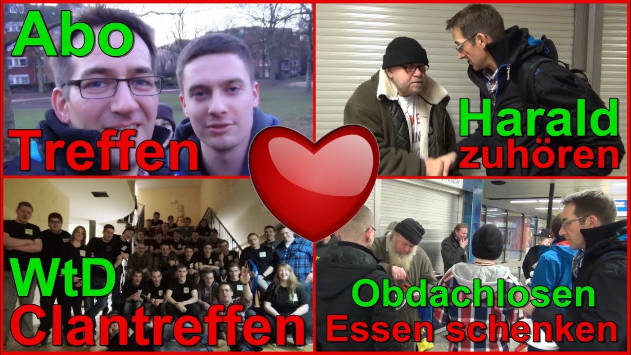WtD: Abo- und Clantreffen in Dortmund - Obdachlosen Essen bringen [HD]
