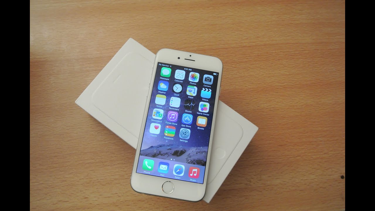 iPhone 6 (White) - Unboxing HD