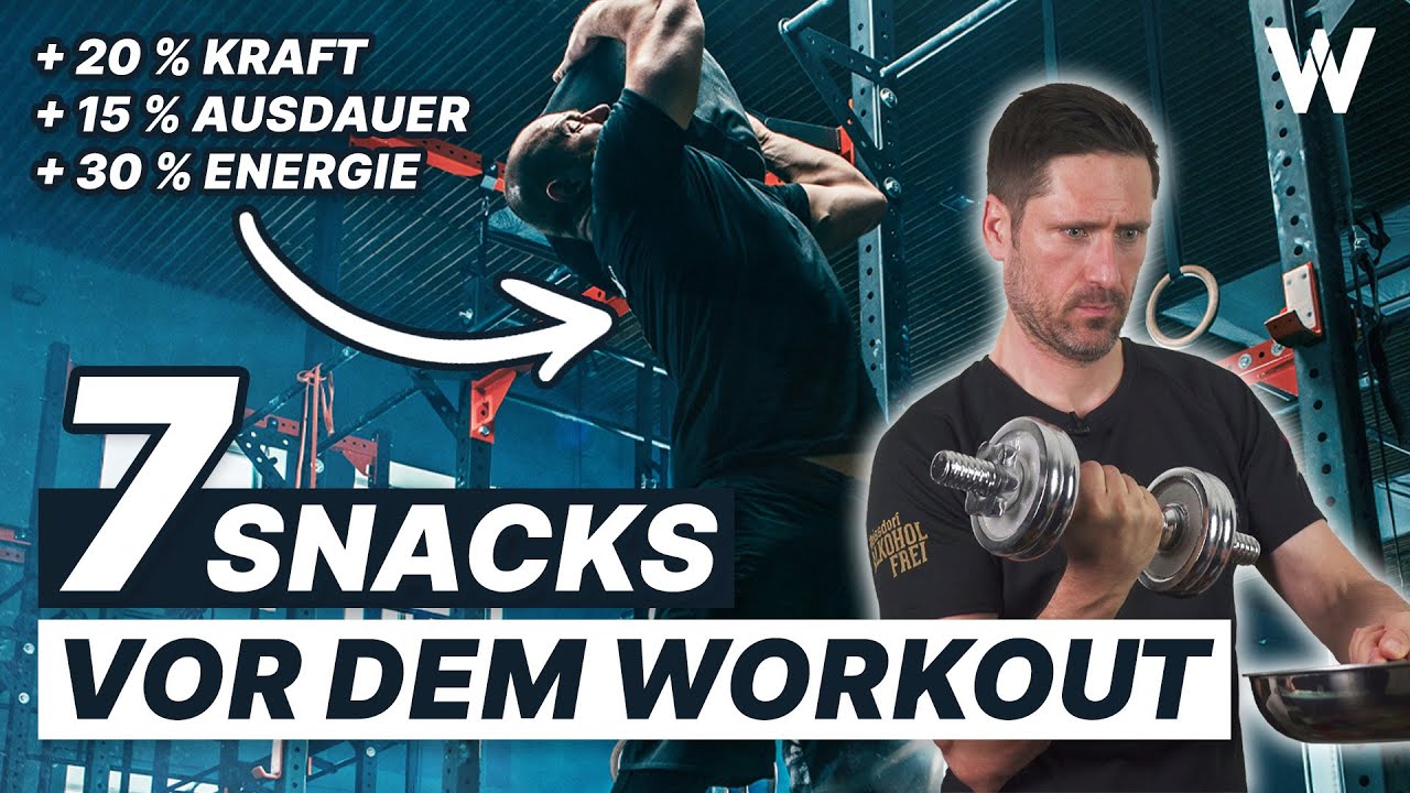 Top Ernährung VOR dem Training (Kraftsport vs. Ausdauertraining) - Pre-Workout Essen optimiert