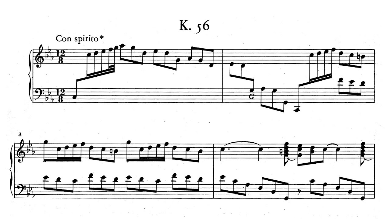 Scarlatti Sonata K56 - L356