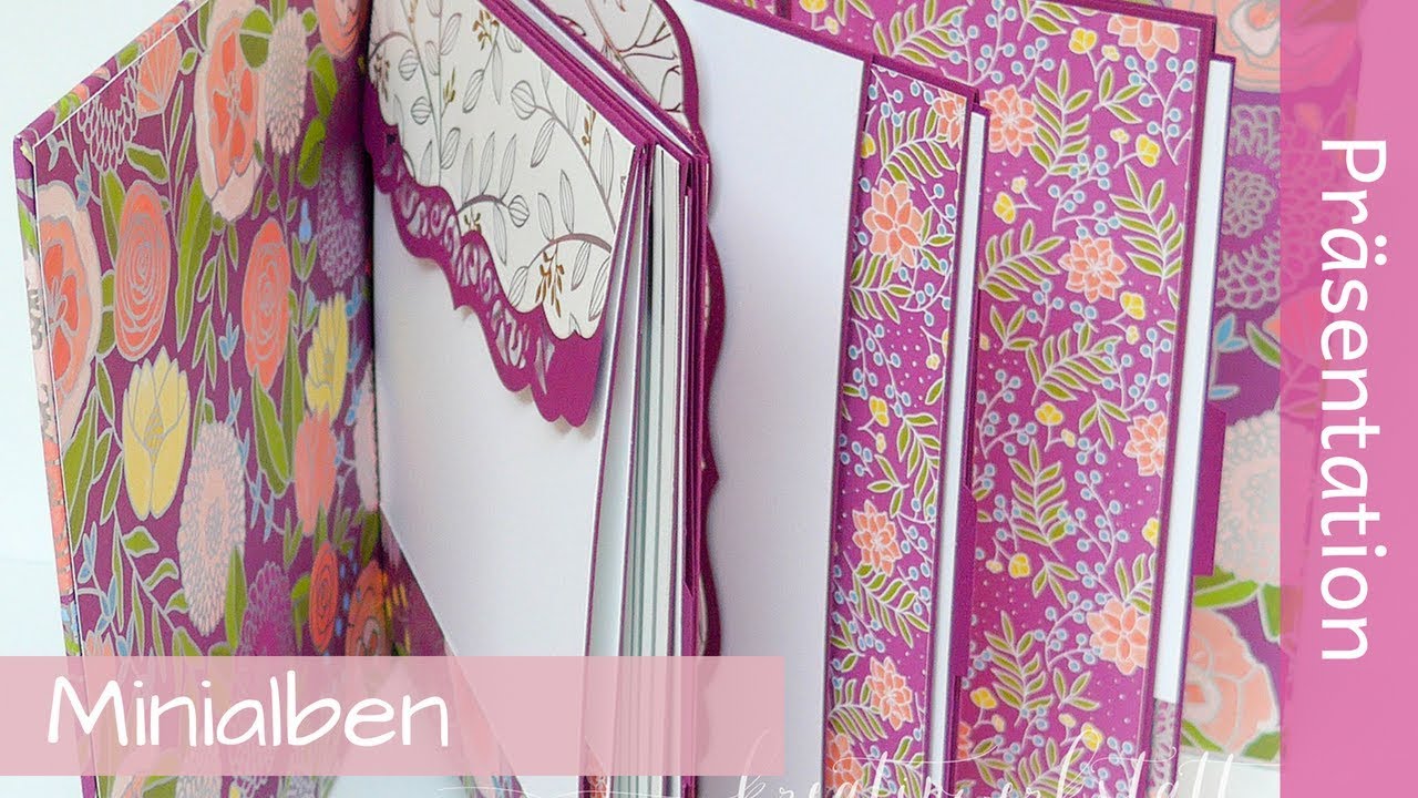 Minialben - Mini Albums - mit Produkten von Stampin' Up! - YouTube