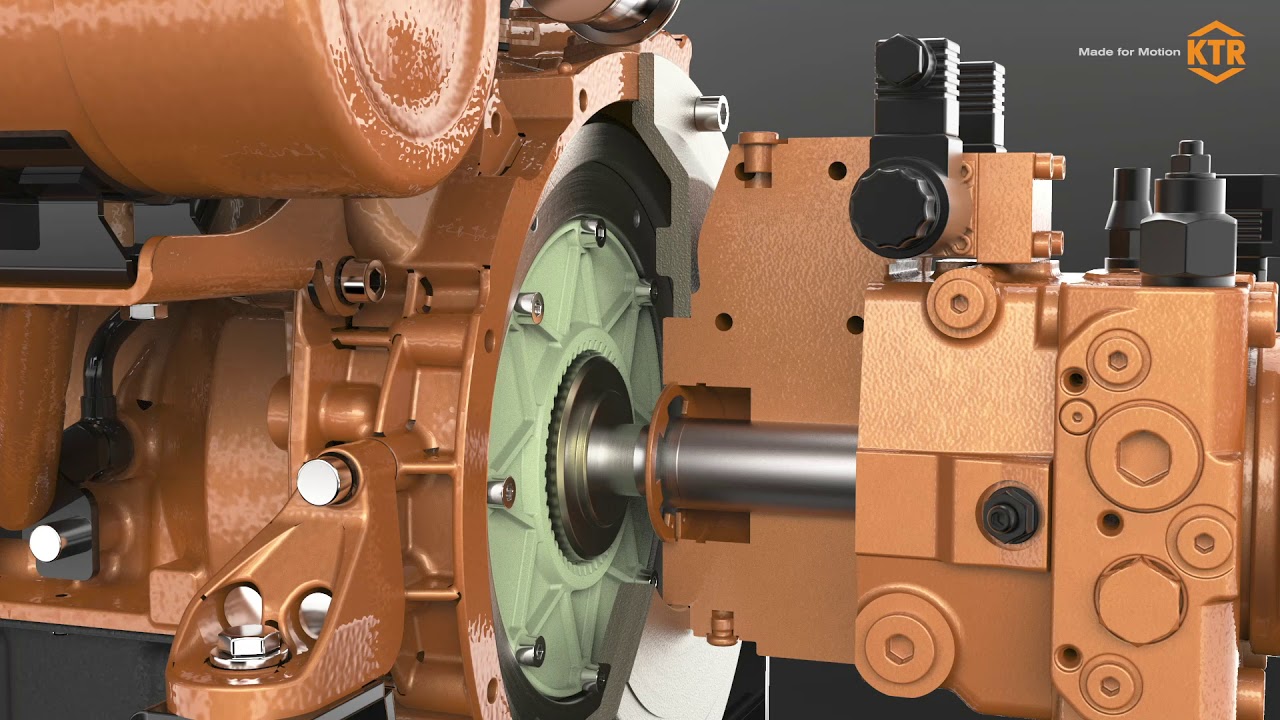 Flange couplings BoWex&reg; FLE-PA, BoWex&reg; FLE-PAC and MONOLASTIC&reg; | KTR Systems