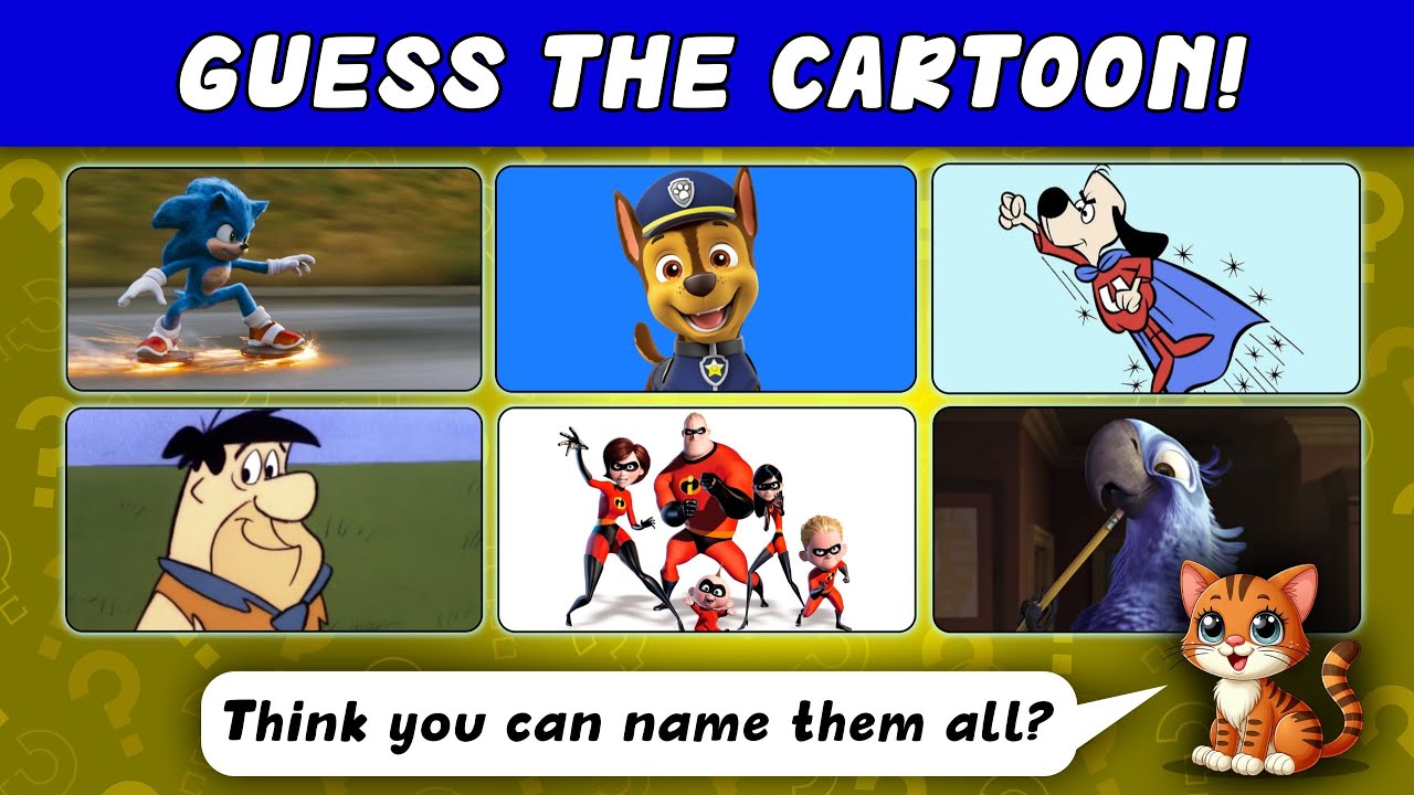 🎬 Guess the Cartoon from the Famous Character! | 🤩 Fun Quiz | Kitty TV