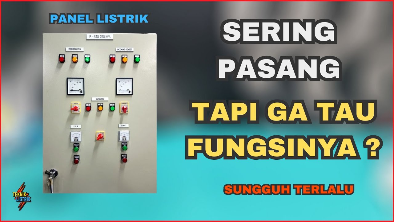 FUNGSI UTAMA PANEL LISTRIK