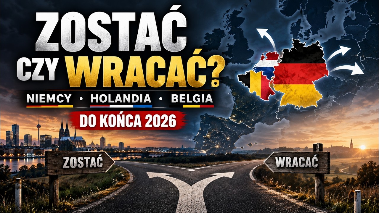 NIEMCY, HOLANDIA, BELGIA do końca 2026. ZOSTAĆ CZY WRACAĆ? | Prognoza dla Polak&oacute;w