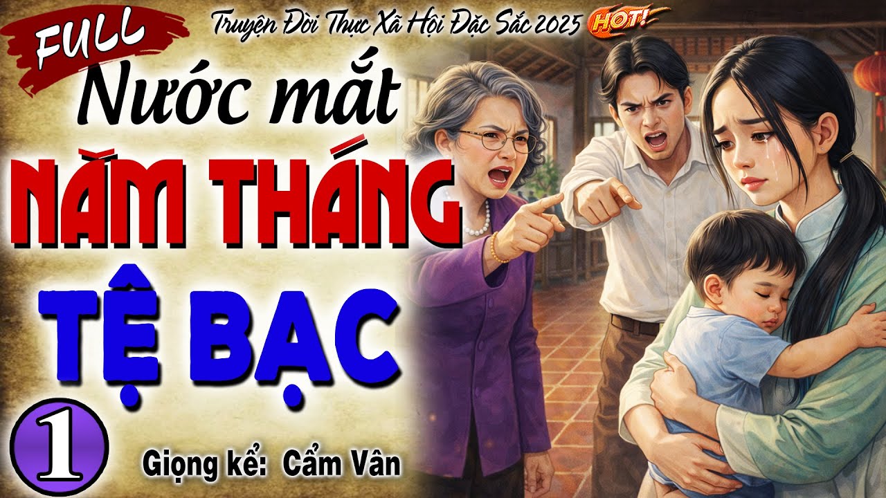 [TẬP 1] NƯỚC MẮT NĂM THÁNG TỆ BẠC-Òa khóc cho cô gái bị mẹ chồng độc ác và người chồng vũ phu tệ bạc