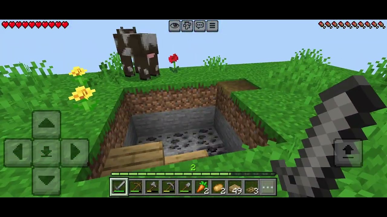 Minecraft (Ama tek chonk'ta) part2 #oyunumadokunma 