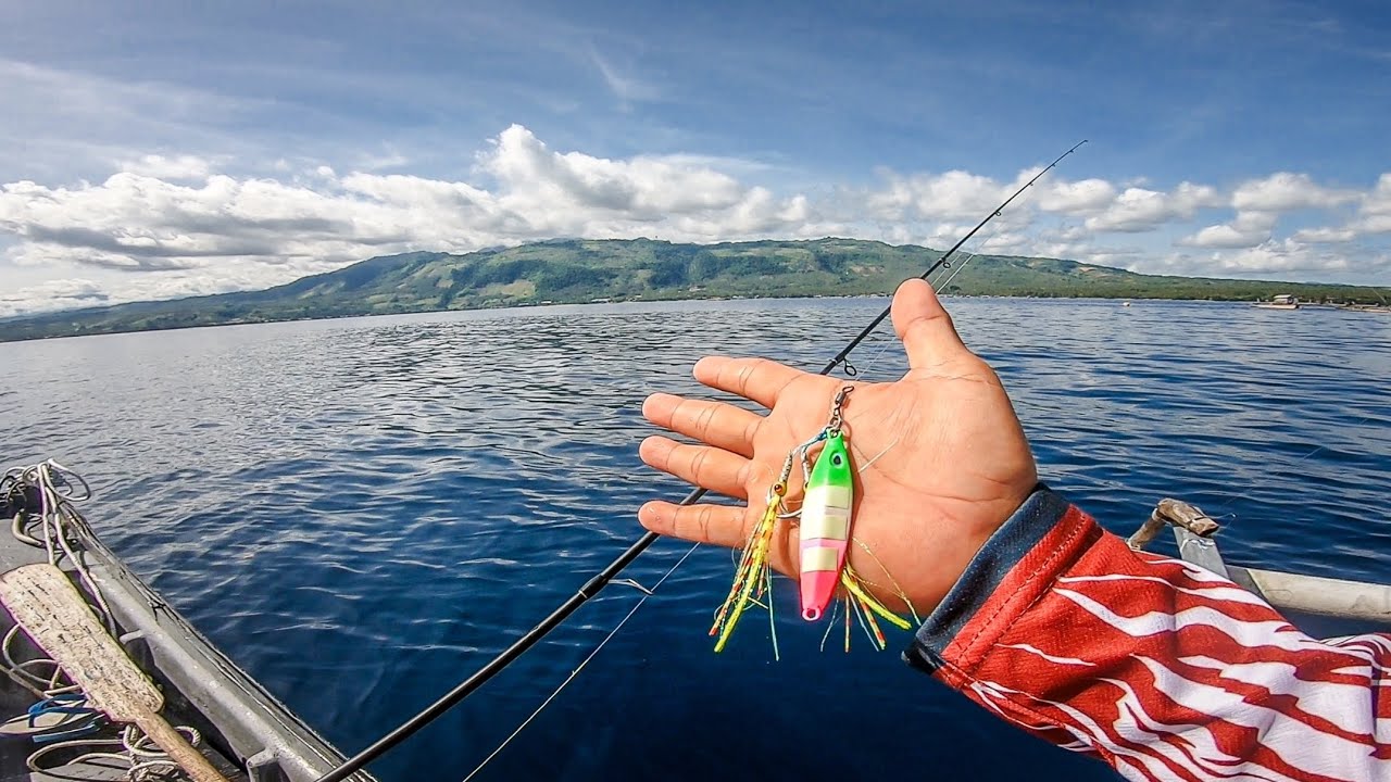 Gila Mancing Jigging Disambar Babon Melulu Reel Saya Sampai Berderit Keras Di spot Ini 