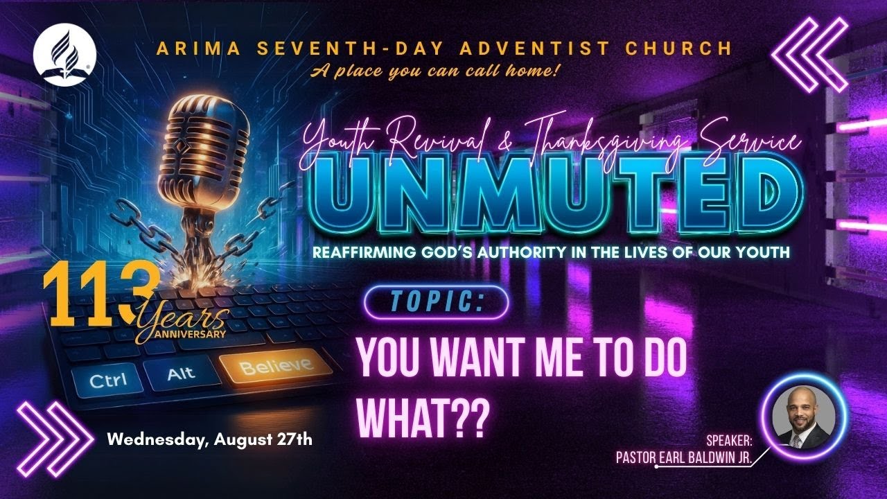 UNMUTED -  You Want Me to Do What?? - Pastor Earl Paul Baldwin Jr