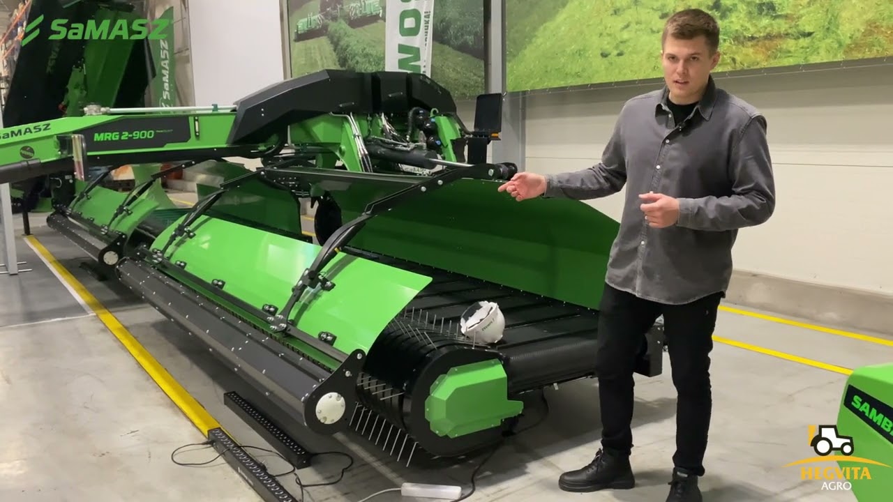 Juostinis rinktuvinis grėblys SaMASZ MRG 2-900