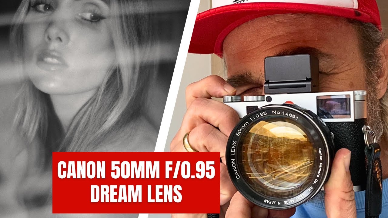 🔴 Canon 50mm f0.95 DREAM LENS + Modern Cheaper Alternative (Photoshoot)