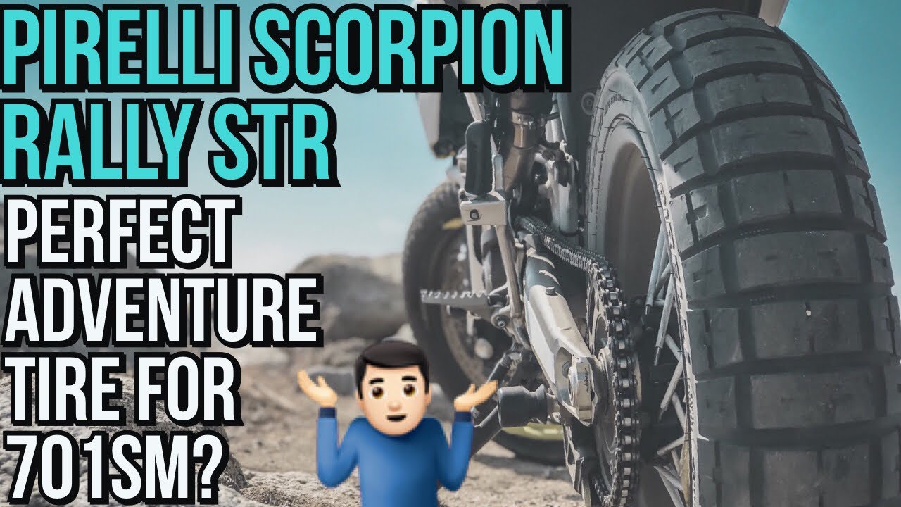 Husqvarna 701 Supermoto | Pirelli Scorpion Rally STR FIRST IMPRESSION